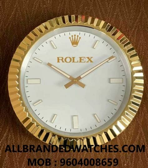 rolex ähnliche uhr|rolex wanduhr original.